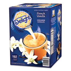 International Delight® Flavored Liquid Non-Dairy Coffee Creamer, French Vanilla, 0.4375 oz Cups, 192/CT