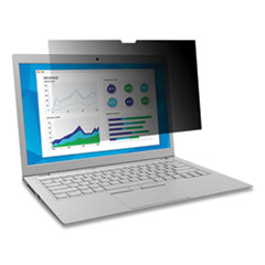 3M™ Frameless Blackout Privacy Filter for HP EliteBook 14" Laptop, 16:9 Aspect Ratio