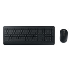 Microsoft® Desktop 900 Wireless Keyboard and Mouse Combo, 2.4 GHz Frequency/ ft Wireless Range, Black