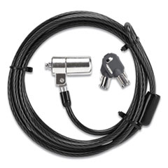 Targus® DEFCON KL Cable Lock, 6 ft, Black