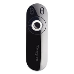 Targus® Wireless USB Laser Presentation Remote, Class 2, 50 ft Range, Black