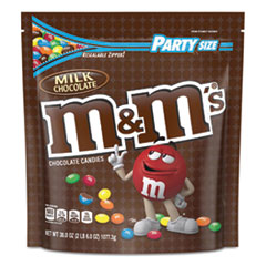 M & M's® Milk Chocolate Candies, Milk Chocolate, 38 oz Bag