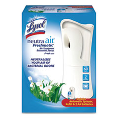 LYSOL® NEUTRA AIR® FRESHMATIC® Starter Kit, Fresh Scent, 5.89 oz, 4/Carton