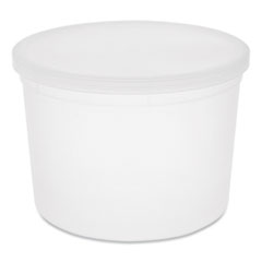 Pactiv Evergreen DELItainer Microwavable Container Bulk, 64 oz, 4.5 x 4.5 x 6.35, Natural, 120/Carton