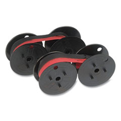 R3027-2 Calculator Ribbon, Black/Red, 2/Pack