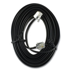 Line Cord, Plug/Plug, 25 ft, Black