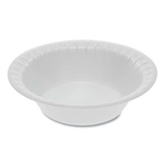 Unlaminated Foam Dinnerware, Bowl, 5 oz, 4.5" dia, White, 1,250/Carton