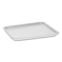 Pactiv Supermarket Tray, #8S, 10 x 8 x 0.65, White, 500/Carton