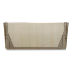 Officemate Plastic Wall-File Pocket, One Pocket, Legal/Letter Size, 16.19" x 4.13" x 7", Smoke