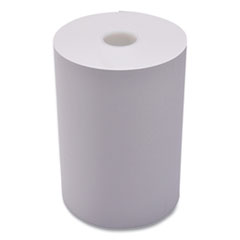 Iconex™ Impact Bond Paper Rolls, 1-Ply, 3.25" x 243 ft, White, 4/Pack