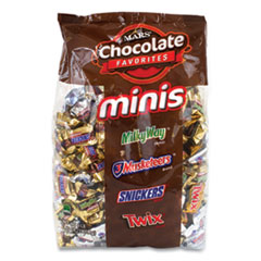 MARS Mixed Chocolate Bars Minis, 240 Count