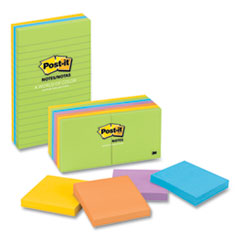 Post-it® Notes Original Pads in Floral Fantasy Colors