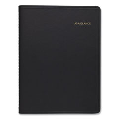 AT-A-GLANCE® Weekly Planner Ruled for Open Scheduling, 8.75 x 6.75, Black Cover, 12-Month (Jan to Dec): 2023