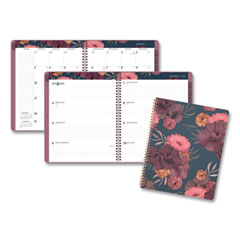 AT-A-GLANCE® Dark Romance Weekly/Monthly Planner, Dark Romance Floral Artwork, 11 x 8.5, Multicolor Cover, 13-Month (Jan-Jan): 2024-2025