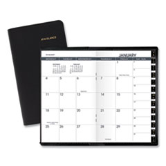 AT-A-GLANCE® Pocket-Size Monthly Planner, 6 x 3.5, Black Cover, 13-Month (Jan to Jan): 2023 to 2024