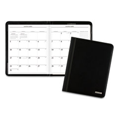 AT-A-GLANCE® Executive Monthly Padfolio, 11 x 9, Black Cover, 13-Month (Jan to Jan): 2023 to 2024