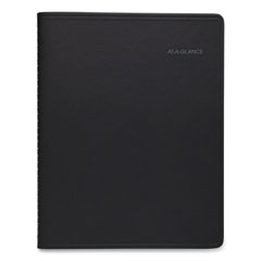 AT-A-GLANCE® QuickNotes Monthly Planner, 11 x 8.25, Black Cover, 12-Month (Jan to Dec): 2023