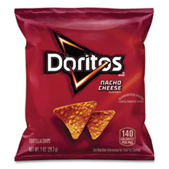 Doritos® Nacho Cheese Tortilla Chips, 1 oz Snack Bag, 50/Carton, Delivered in 1-4 Business Days