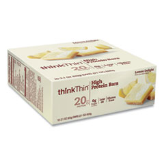 thinkThin® High Protein Bars, Lemon Delight, 2.1 oz Bar, 10 Bars/Carton, Delivered in 1-4 Business Days