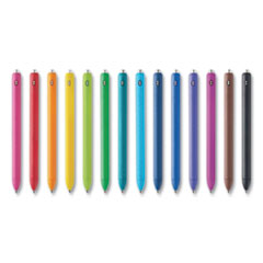 Paper Mate® InkJoy Gel Pen, Retractable, Fine 0.5 mm, Assorted Ink and Barrel Colors, 14/Pack