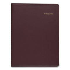 AT-A-GLANCE® Weekly Appointment Book, 11 x 8.25, Winestone Cover, 13-Month (Jan to Jan): 2023 to 2024