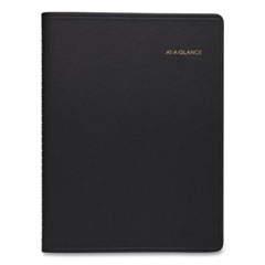 AT-A-GLANCE® Weekly Appointment Book, 11 x 8.25, Black Cover, 13-Month (Jan to Jan): 2023 to 2024