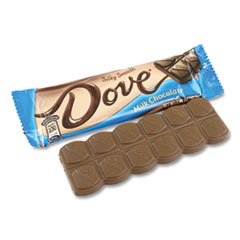 Dove® Chocolate Milk Chocolate Bars, 1.44 oz, 18 Bars/Carton, Ships in 1-3 Business Days