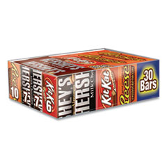 Hershey®'s Full Size Chocolate Candy Bar Variety Pack, Assorted 1.5 oz Bar, 30 Bars/Box, Ships in 1-3 Business Days