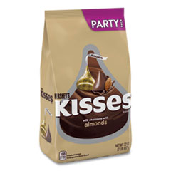 Hershey®'s KISSES Milk Chocolate with Almonds, Party Pack, 32 oz Bag, Delivered in 1-4 Business Days