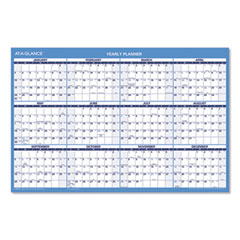 AT-A-GLANCE® Horizontal Reversible/Erasable Wall Planner, 36 x 24, AY: 12-Month (July-June): 2022-2023, RY: 12-Month (Jan-Dec): 2023