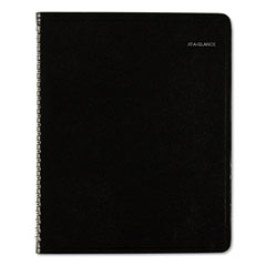 AT-A-GLANCE® DayMinder Weekly Planner, Vertical-Column Format, 8.75 x 7, Black Cover, 12-Month (Jan to Dec): 2022