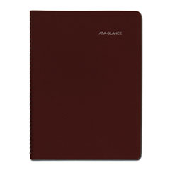 AT-A-GLANCE® DayMinder Weekly Appointment Book, Vertical-Column Format, 11 x 8, Burgundy Cover, 12-Month (Jan to Dec): 2023