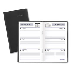 AT-A-GLANCE® DayMinder Weekly Pocket Planner, 6 x 3.5, Black Cover, 12-Month (Jan to Dec): 2023