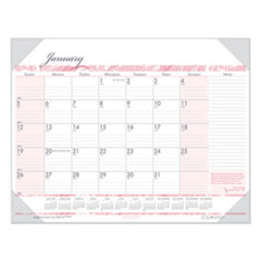 House of Doolittle™ Breast Cancer Awareness 100% Recycled Monthly Desk Pad Calendar