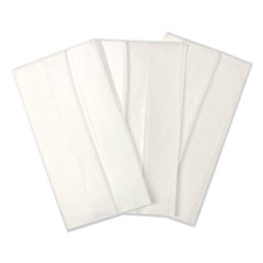 GEN Tall-Fold Napkins, 1-Ply, 7 x 13 1/4, White, 10,000/Carton