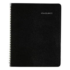 AT-A-GLANCE® DayMinder Open-Schedule Weekly Appointment Book, 8.75 x 7, Black Cover, 12-Month (Jan to Dec): 2023