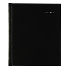 AT-A-GLANCE® DayMinder Hard-Cover Monthly Planner with Memo Section, 8.5 x 7, Black Cover, 12-Month (Jan to Dec): 2023