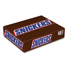 Snickers® Original Candy Bar, Full Size, 1.86 oz Bar, 48 Bars/Box, Delivered in 1-4 Business Days