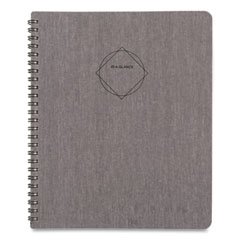 AT-A-GLANCE® Elevation Linen Weekly/Monthly Planner, 8.75 x 7, Charcoal Cover, 12-Month (Jan to Dec): 2022