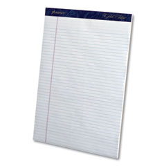 Ampad® Gold Fibre Writing Pads, Narrow Rule, 50 White 8.5 x 11.75 Sheets, Dozen
