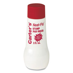 Carter's™ Neat-Flo Stamp Pad Inker, 2 oz Bottle, Red