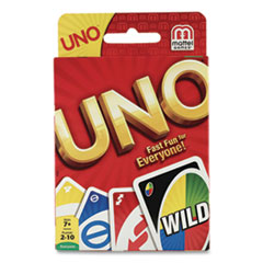Mattel UNO Card Game, Ages 7 and Up, 108 Cards/Set