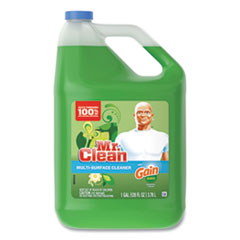 Mr. Clean® Multipurpose Cleaning Solution, 128 oz Bottle, Gain Original Scent