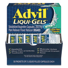 Advil® Liqui-Gels, Two-Pack, 50 Packs/Box