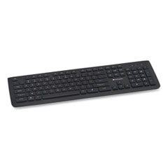 Verbatim® Wireless Slim Keyboard, 103 Keys, Black