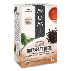 Organic Teas and Teasans, 1.4 oz, Breakfast Blend, 18/Box