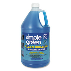 Simple Green® Clean Building Glass Cleaner Concentrate, Unscented, 1gal Bottle