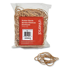 Universal® Rubber Bands, Size 16, 0.04" Gauge, Beige, 4 oz Box, 475/Pack
