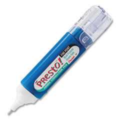 Pentel® Presto! Multipurpose Correction Pen, 12 ml, White