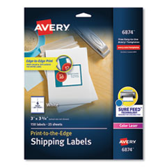 Avery® Vibrant Color Printing Mailing Labels